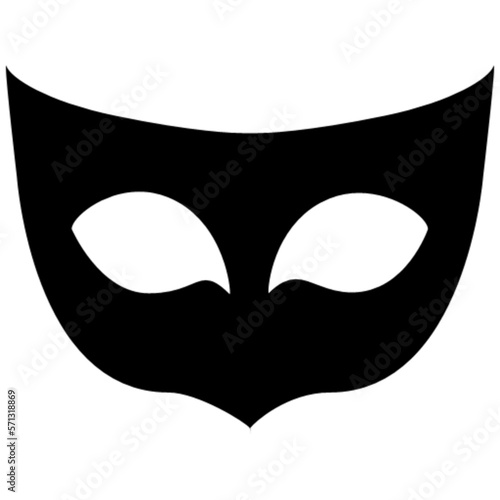 mask vector, icon, symbol, logo, clipart, isolated. vector illustration. vector illustration isolated on white background.