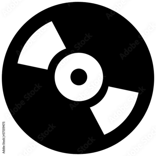 disc vector icon symbol logo clipart isolated. vector illustration. vector illustration isolated on white background.