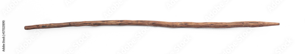 sharp hunting stick isolated on white background sharp hunting stick isolated on white background