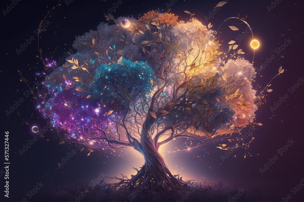A magical tree of life.