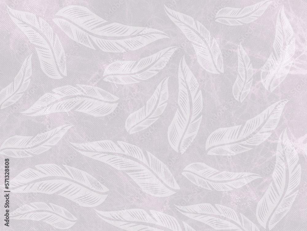 Abstract leaves in oriental style. Boho style pattern. Abstract leaves in oriental style. Boho style pattern.