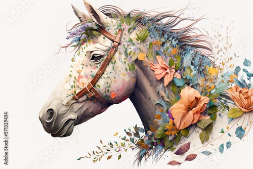 portrait of horse © valentina