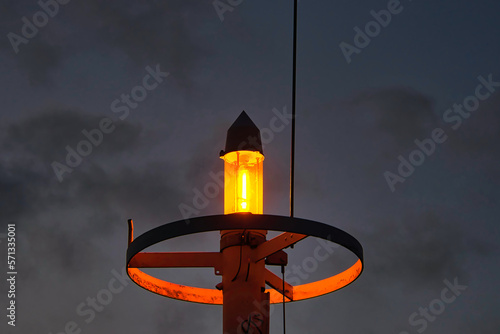 Lampe, Licht, Hintergrund, schifffahrt leuchten, Seezeichen