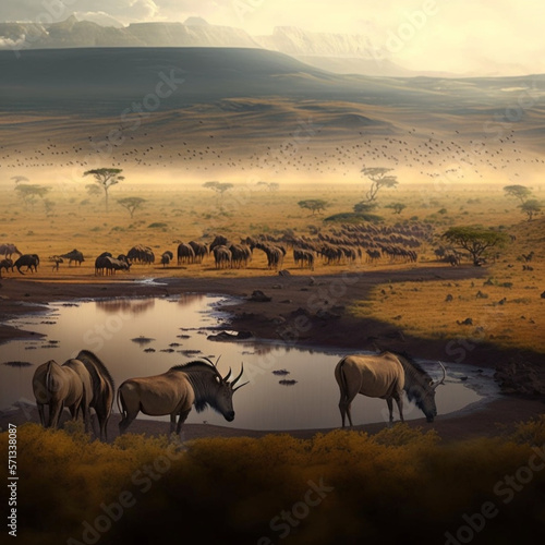 masai mara national parks  Generative AI