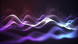 abstract purple and white wave background. generate Ai.