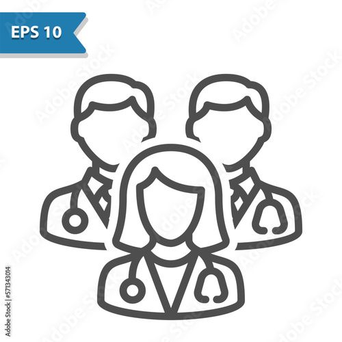 Medical Team Icon. Doctor, Doctors