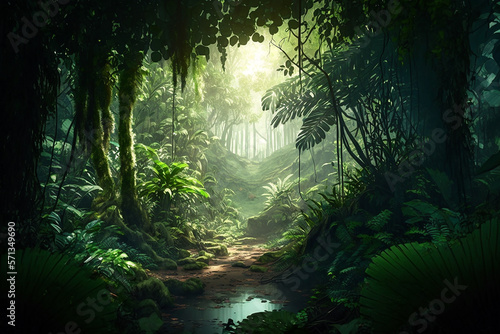 no coração da selva, amor a natureza  © Alexandre
