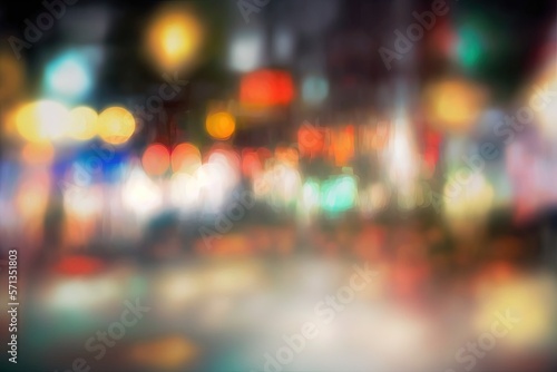 Defocused urban abstract texture background for your design in the artistic style. Generative AI © 2rogan