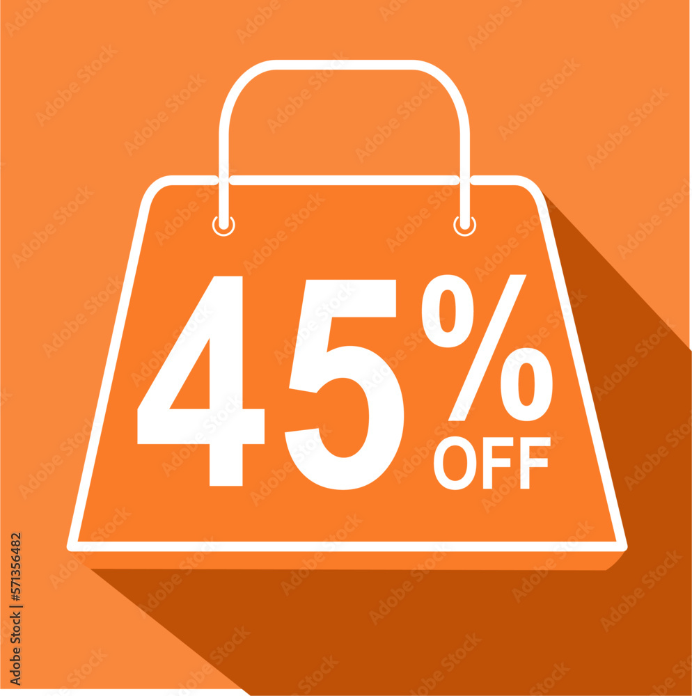 45% forty five percent discount off 45% forty five percent discount off