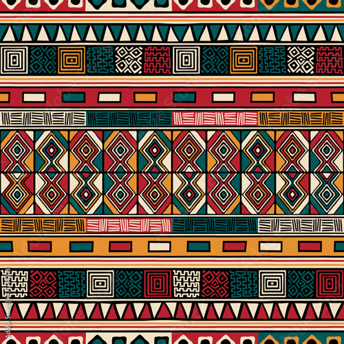Tribal ethnic background pattern 2
