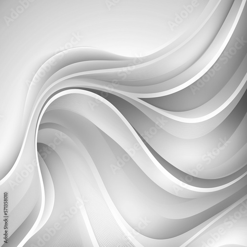 Abstract Background, Generated Art, Waves Structure, gradient waves texture design element for banner, background, wallpaper, AI