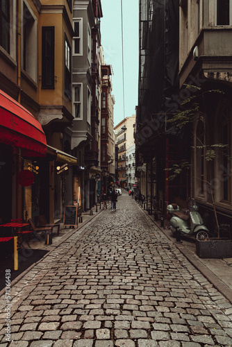 Istanbul narrow streets 