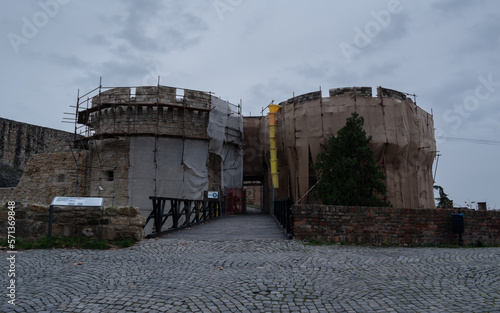 Zindan gate at Kalemegdan fortress in Belgrade, medieval fortress