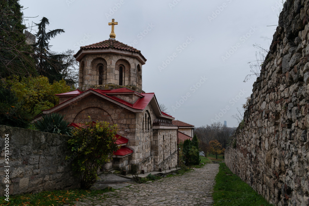The Chapel of Saint Petka in Belgrade, inside walls of Kalemegdan fortress
