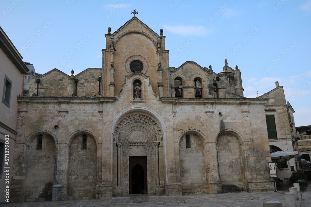 Church of San Giovanni Battista in Matera, Italy
