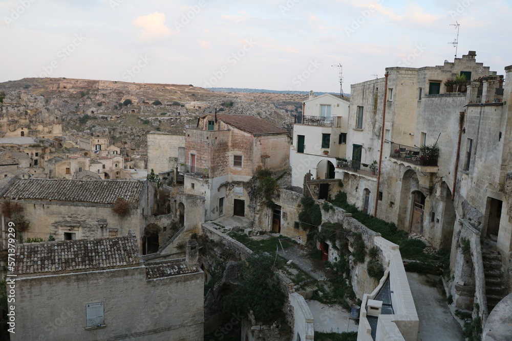 The old town of Matera, Italy
