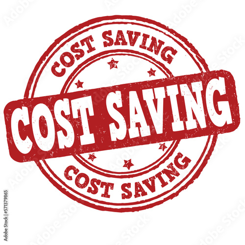 Cost saving grunge rubber stamp