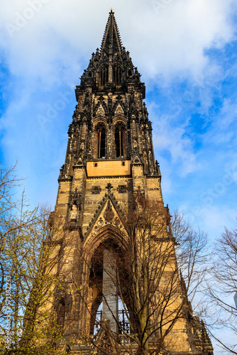 St. Nicholas Church in Hamburg, Germany