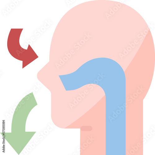 breathing  icon