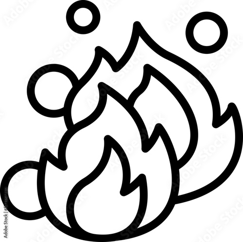 burning  icon