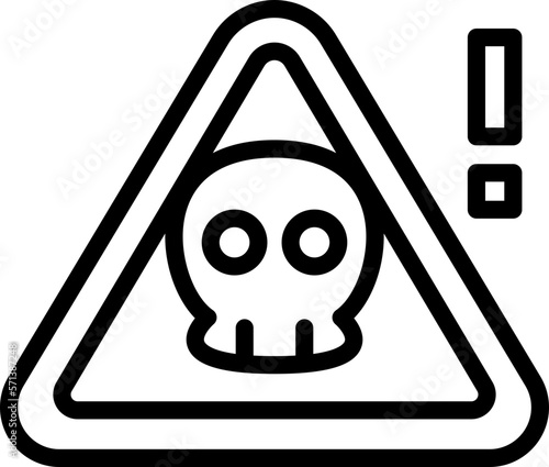 hazardous  icon