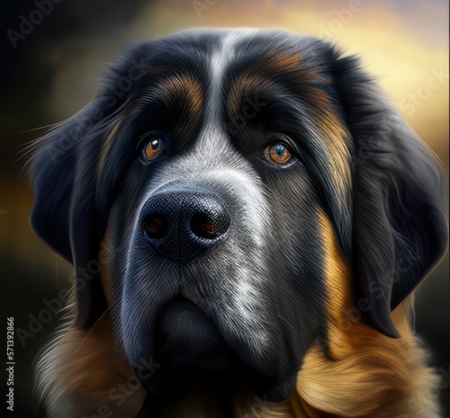 Cane San Bernardo - Saint Bernard Dog photo