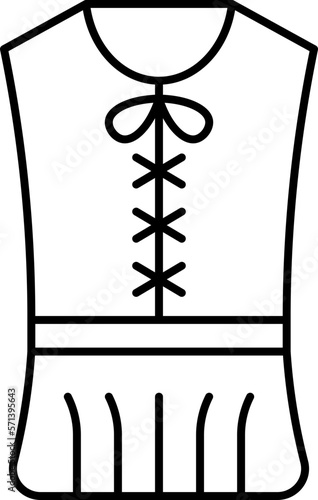 waistcoat  icon