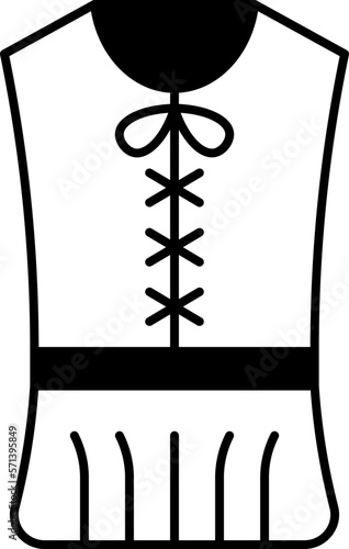 waistcoat  icon