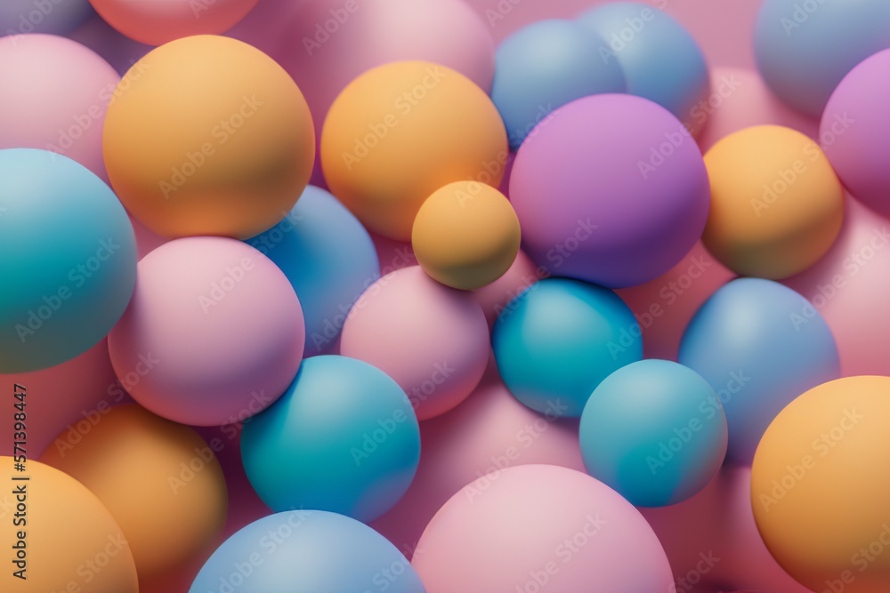 colorful spheres random background colorful spheres random background