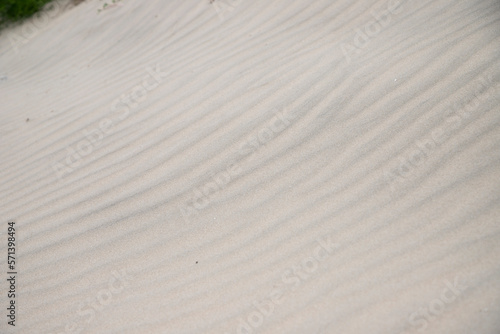 desert sand with hills view