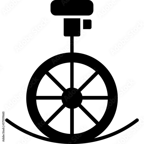 Unicycle Performance Icon
