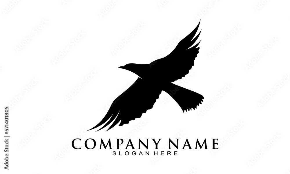 Dove bird illustration vector logo Dove bird illustration vector logo