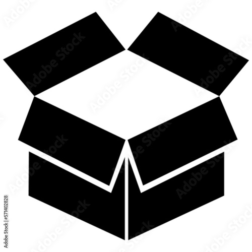 dropbox vector icon symbol logo clipart isolated. vector illustration. vector illustration isolated on white background. photo