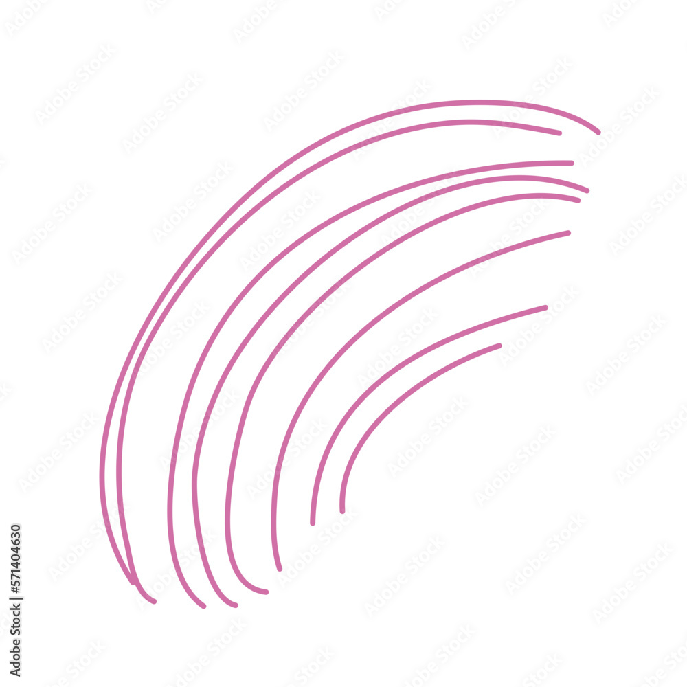 Curve abstract doodle background decoration Curve abstract doodle background decoration
