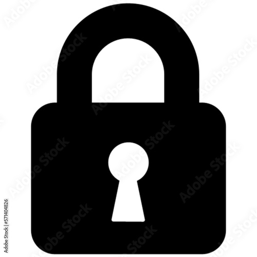 lock vector, icon, symbol, logo, clipart, isolated. vector illustration. vector illustration isolated on white background.