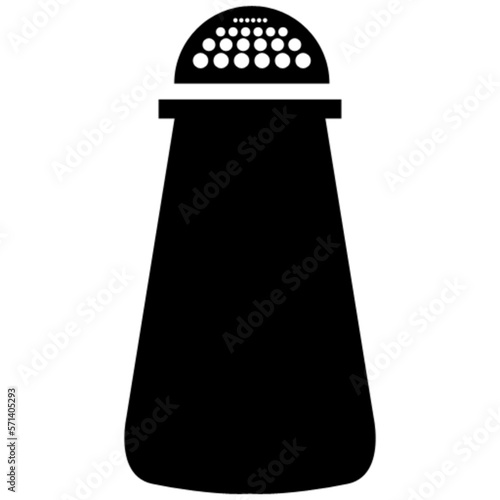 salt shaker vector, icon, symbol, logo, clipart, isolated. vector illustration. vector illustration isolated on white background.