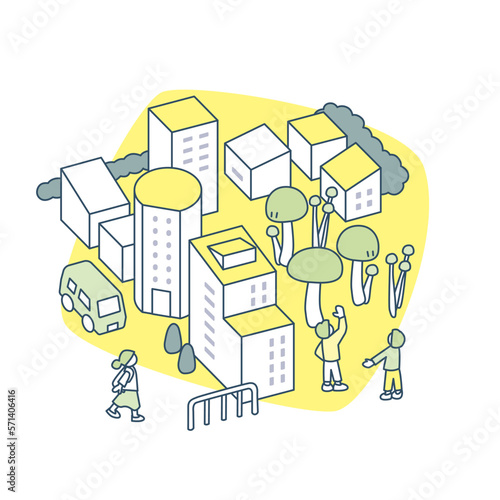 きのこの菌。
食生活のバランス