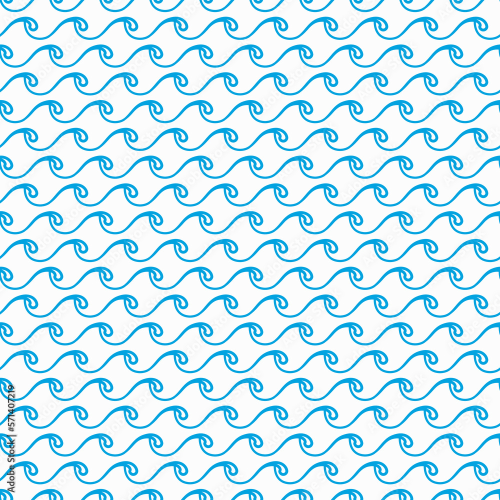Blue ocean, sea waves seamless pattern background Blue ocean, sea waves seamless pattern background
