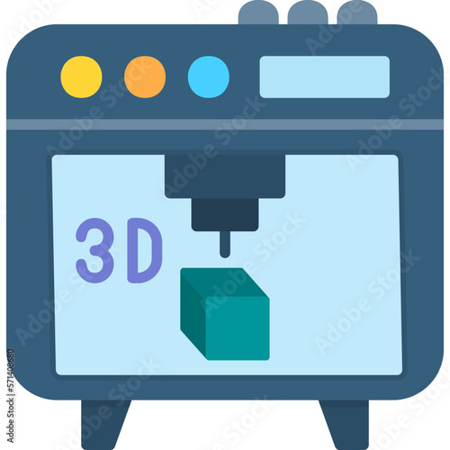 3d Printer Icon