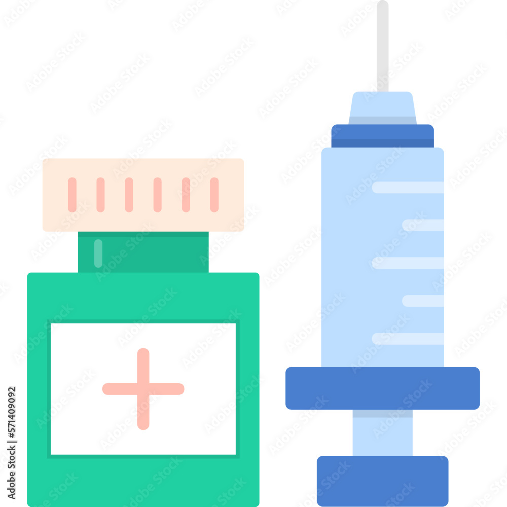 Obraz premium Vaccination Icon