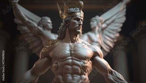 Greek God Hermes photo