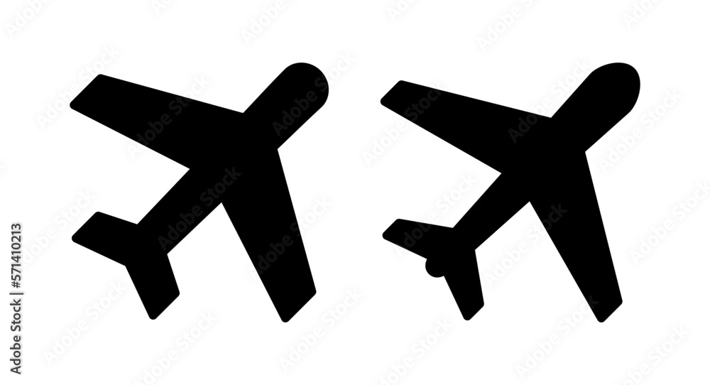 Plane icon vector illustration. Airplane sign and symbol. Flight transport symbol. Travel sign. aeroplane Plane icon vector illustration. Airplane sign and symbol. Flight transport symbol. Travel sign. aeroplane