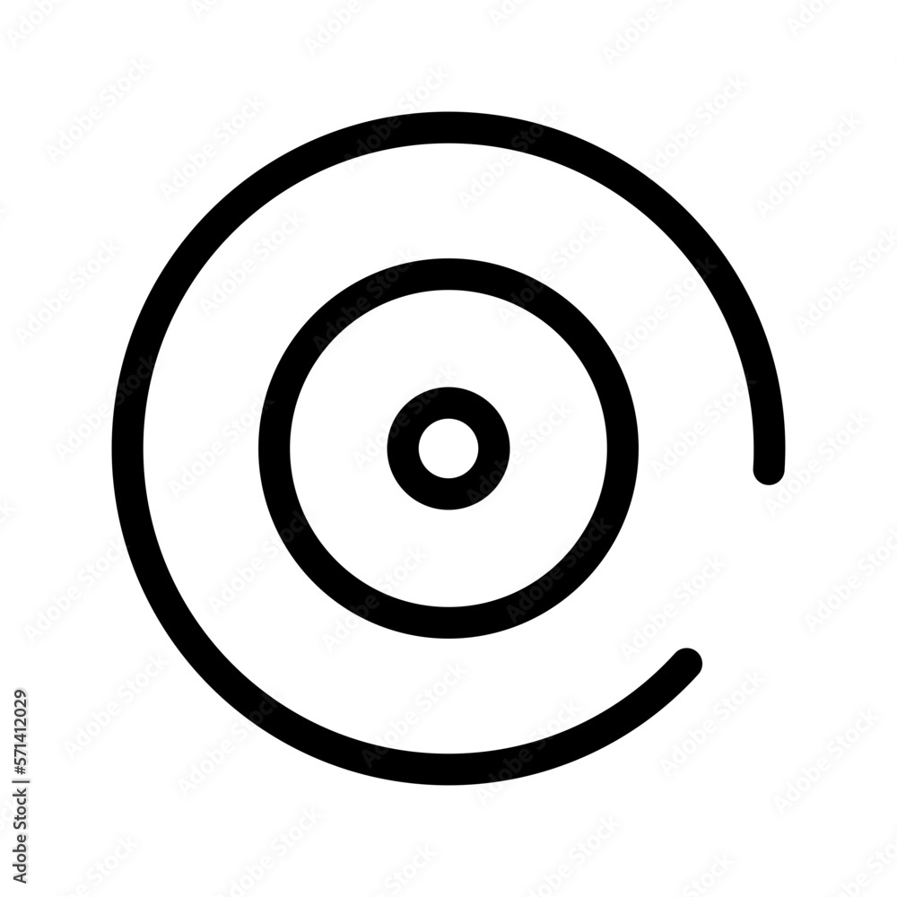 Target Icon Vector Symbol Design Illustration Target Icon Vector Symbol Design Illustration
