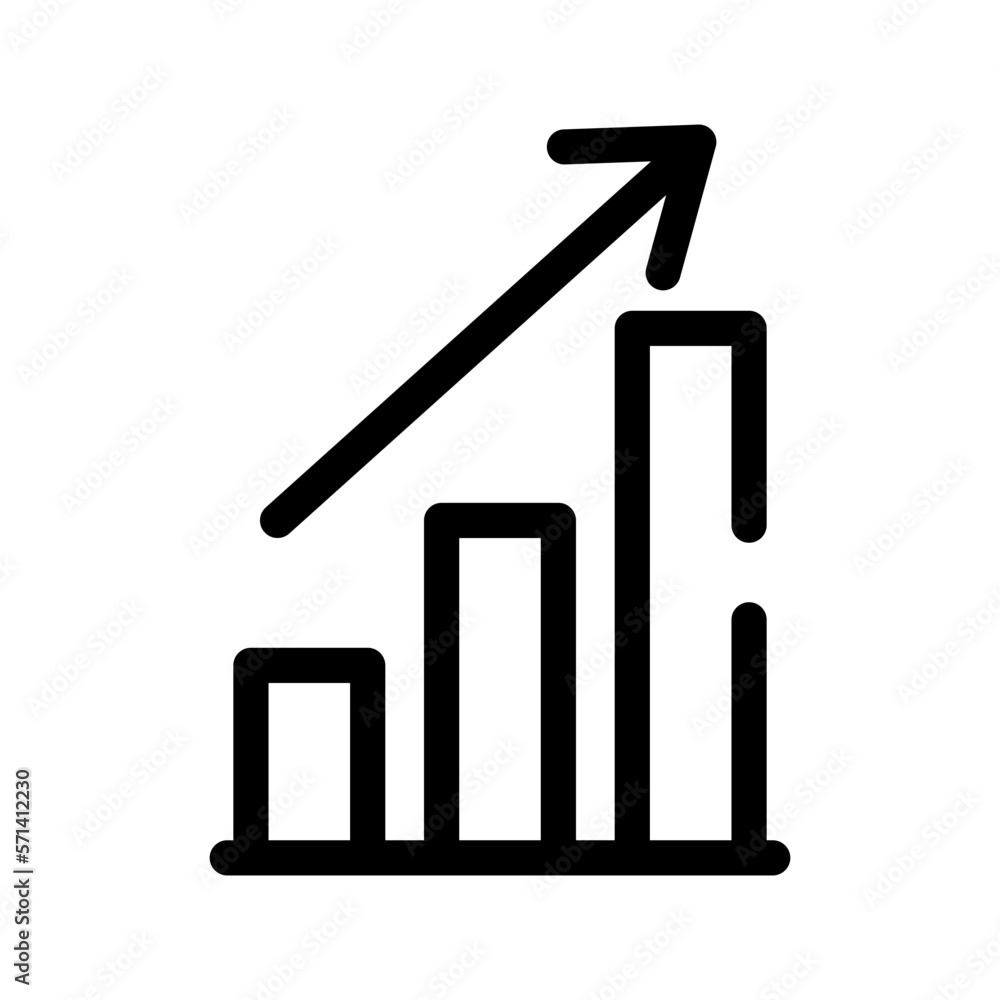Grow Icon Vector Symbol Design Illustration Grow Icon Vector Symbol Design Illustration