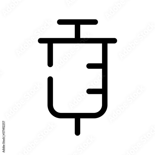 Syringe Icon Vector Symbol Design Illustration