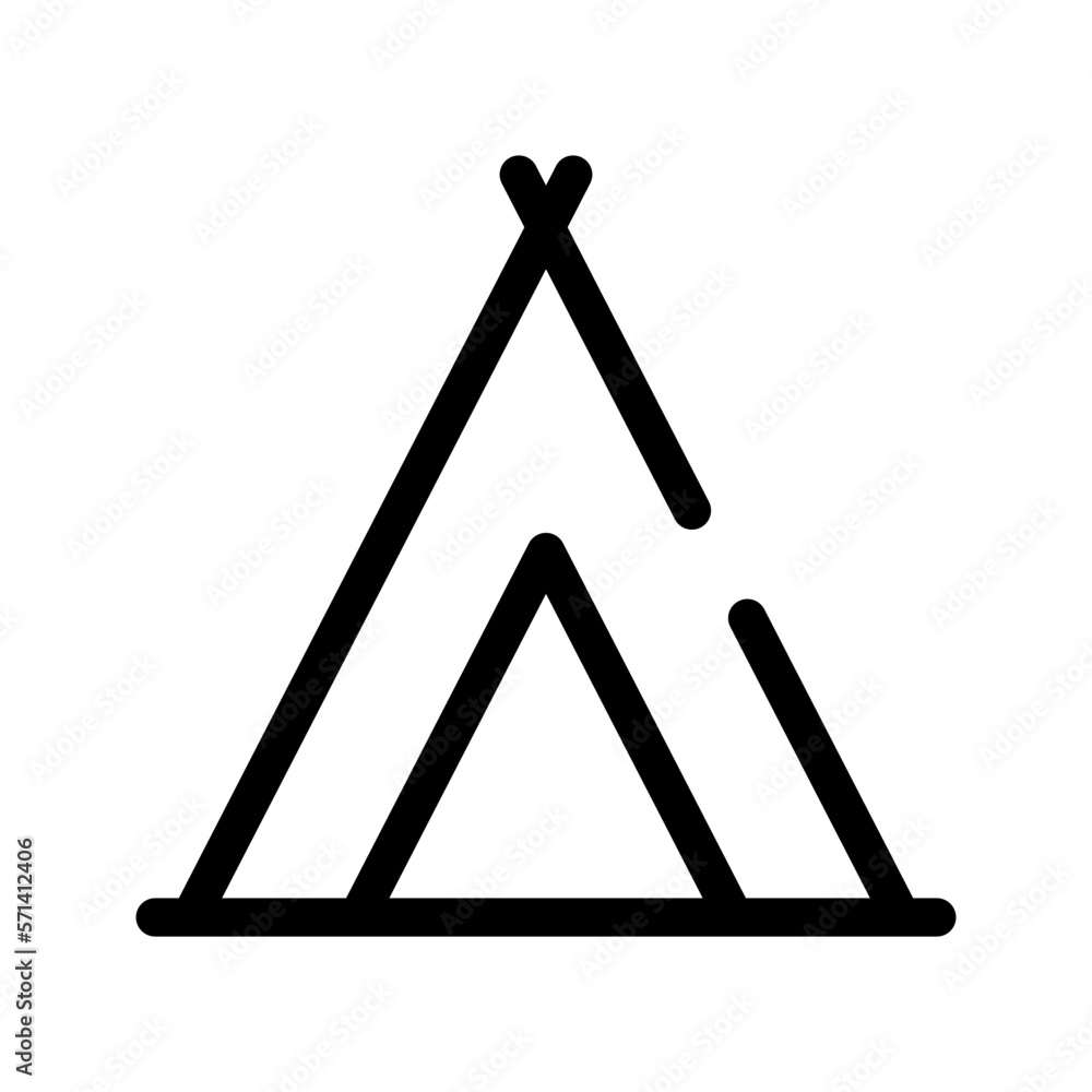 Camping Icon Vector Symbol Design Illustration Camping Icon Vector Symbol Design Illustration