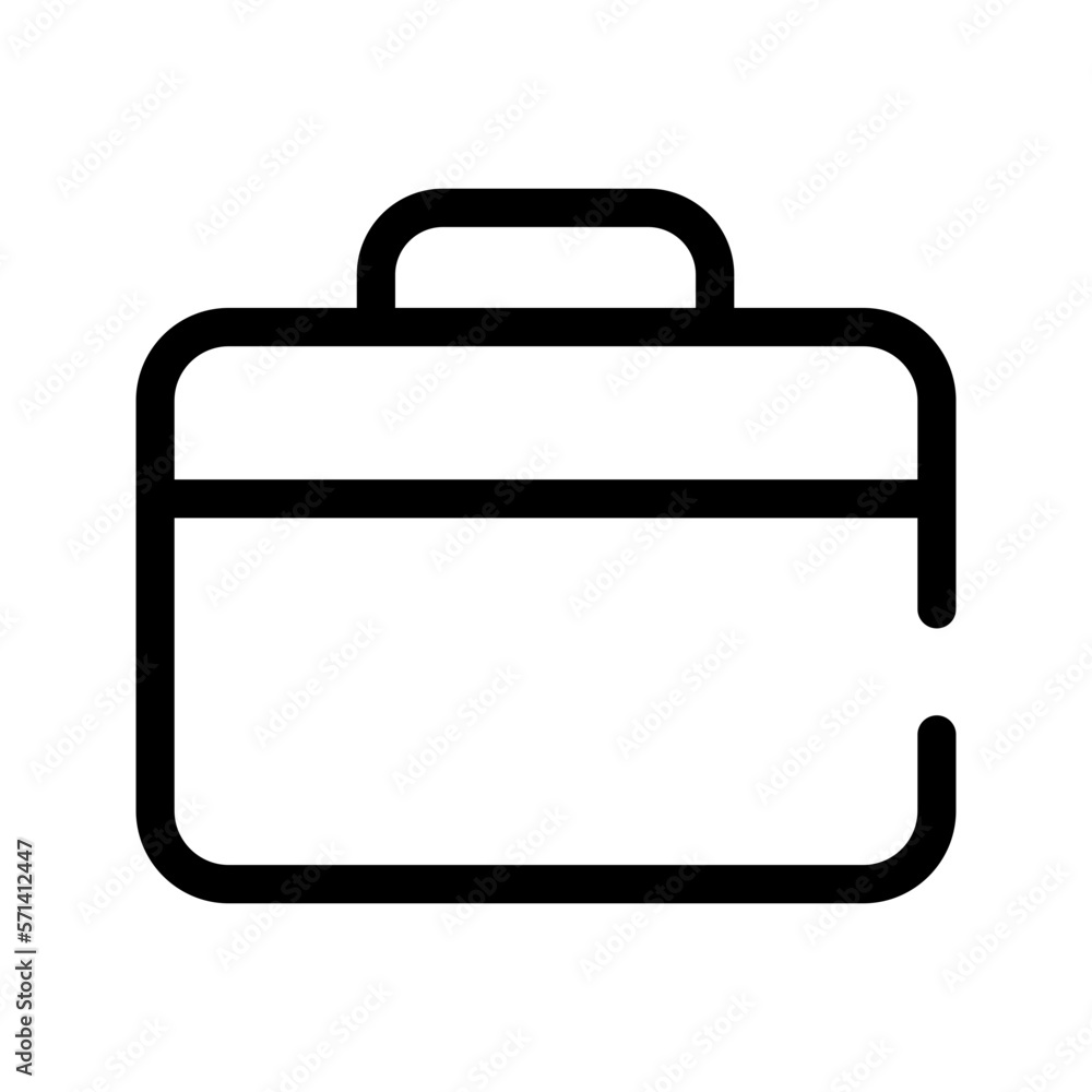 Briefcase Icon Vector Symbol Design Illustration Briefcase Icon Vector Symbol Design Illustration