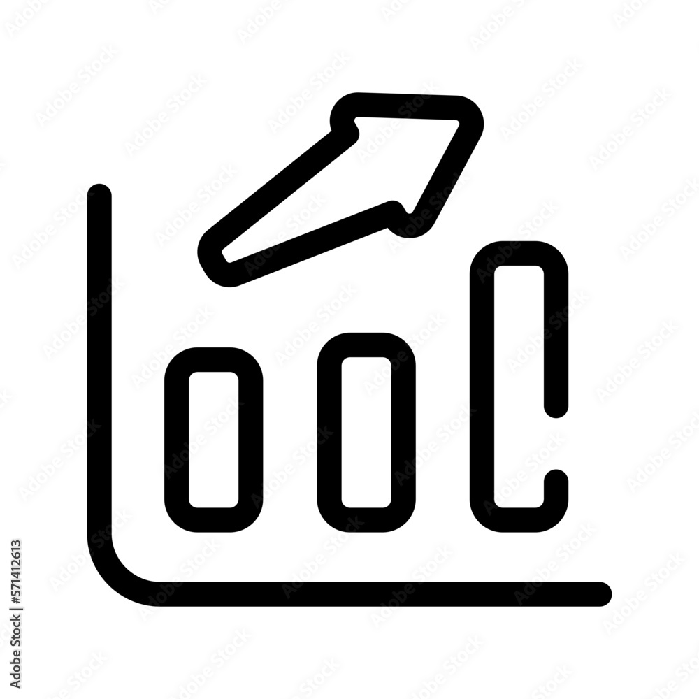 Increase Icon Vector Symbol Design Illustration Increase Icon Vector Symbol Design Illustration
