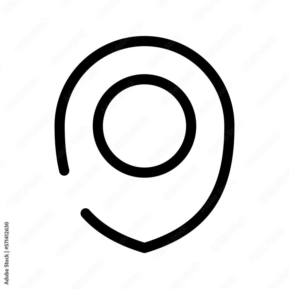 Pin Icon Vector Symbol Design Illustration Pin Icon Vector Symbol Design Illustration