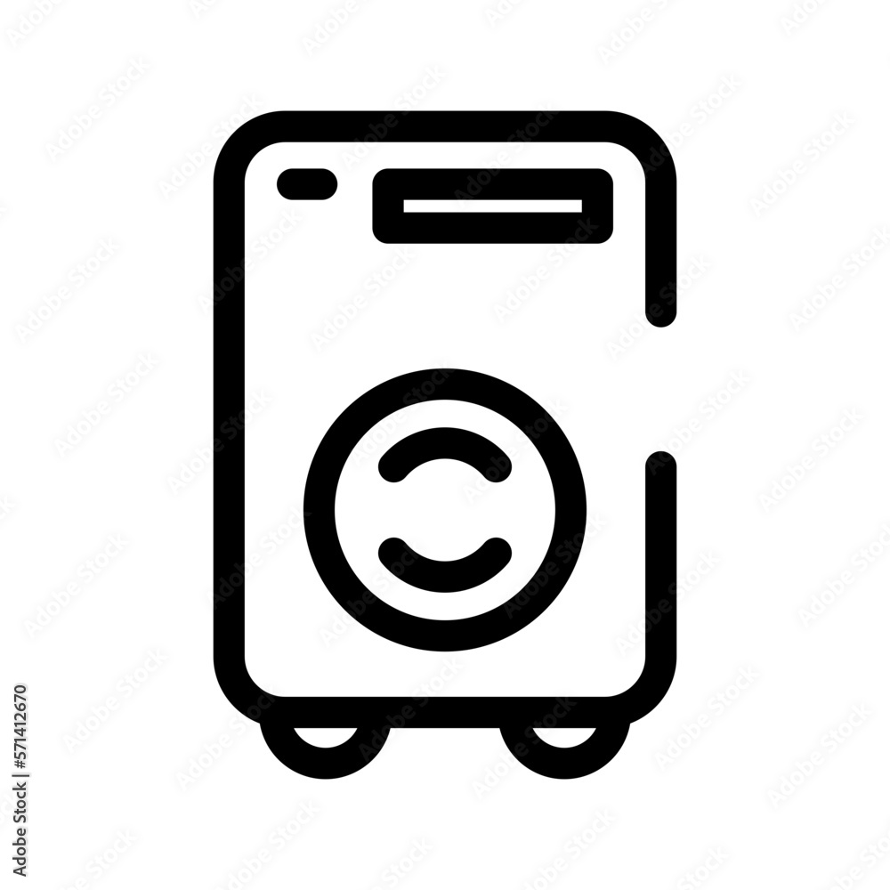 Washing Machine Icon Vector Symbol Design Illustration Washing Machine Icon Vector Symbol Design Illustration
